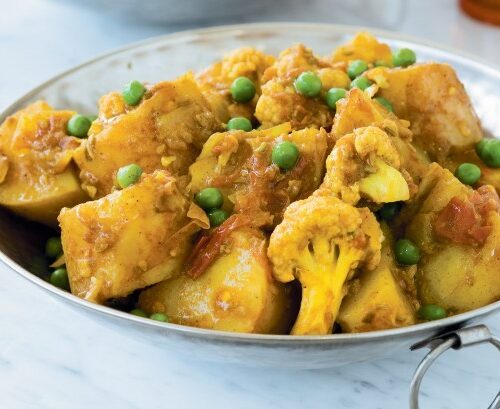 potato and cauliflower in bowl